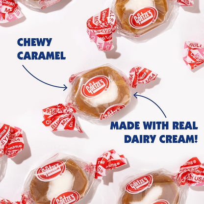 Goetze's Original Caramel Creams, Peanut Free, Milk, Wheat and Soy, 12oz Bag
