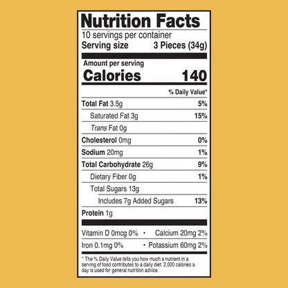 Goetze's Original Caramel Creams, Peanut Free, Milk, Wheat and Soy, 12oz Bag